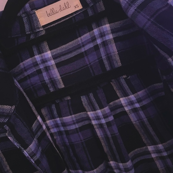 Bella Dahl women’s Plaid Button-Up Shirt - Picture 4 of 9